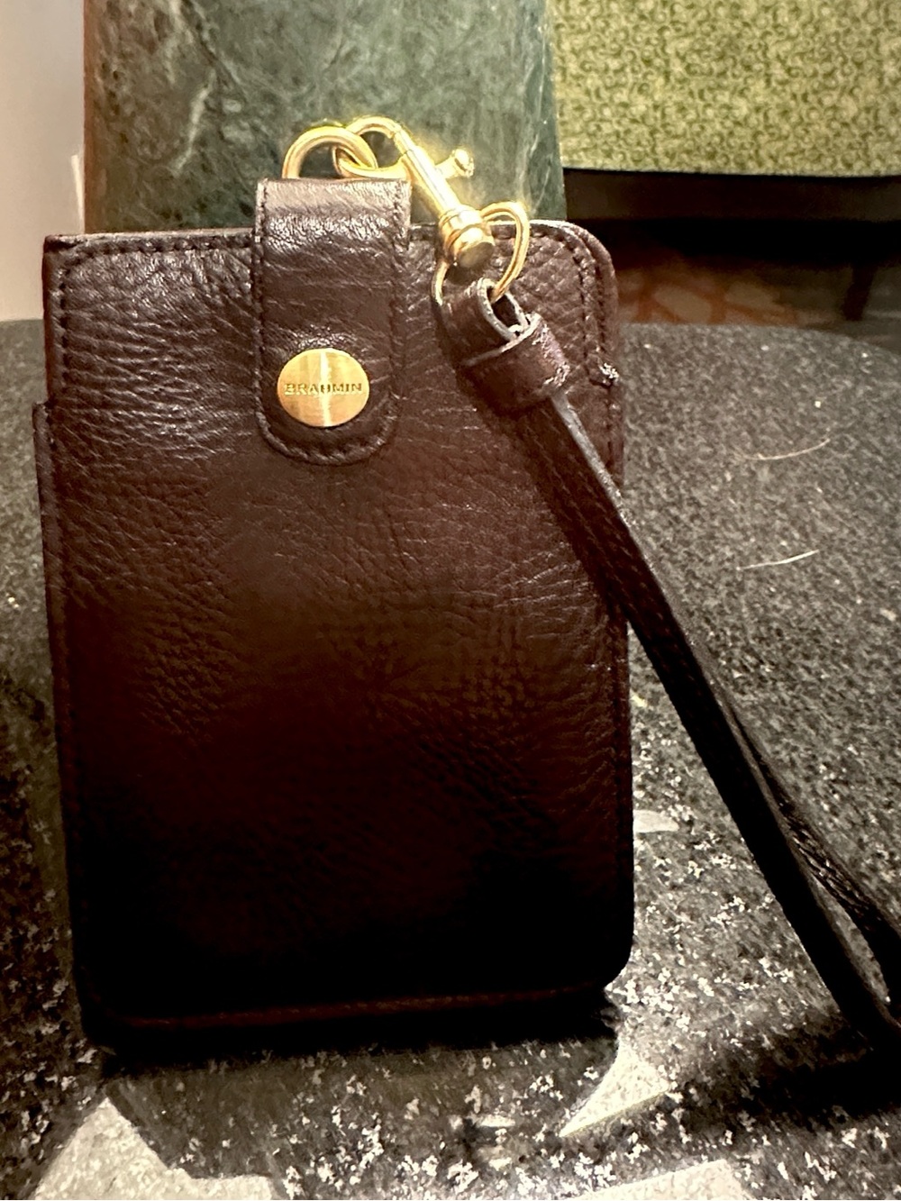 Vintage Brahmin Tuscan Collection Wristlet Wallet